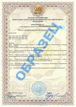 Приложение 1 Домодедово Сертификат ГОСТ РВ 0015-002